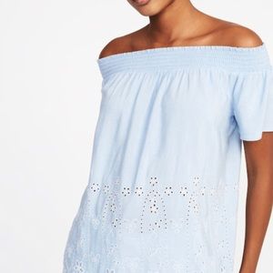 Off the shoulder shirt